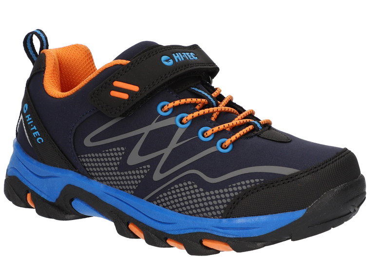 Hi-Tec Hiking-Leisure Shoes Blackout Low navy blue/orange Children